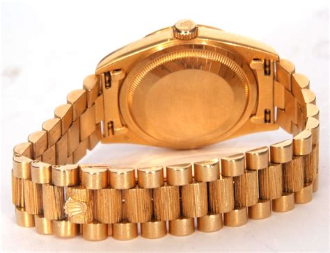 are gold rolex solid gold|18k gold Rolex watch bands.